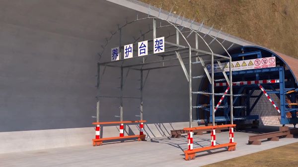 金城江区隧道施工动画制作公司 - 隧道施工工艺和施工方法 - 隧道施工汇报动画视频 - bim 工程施工动画